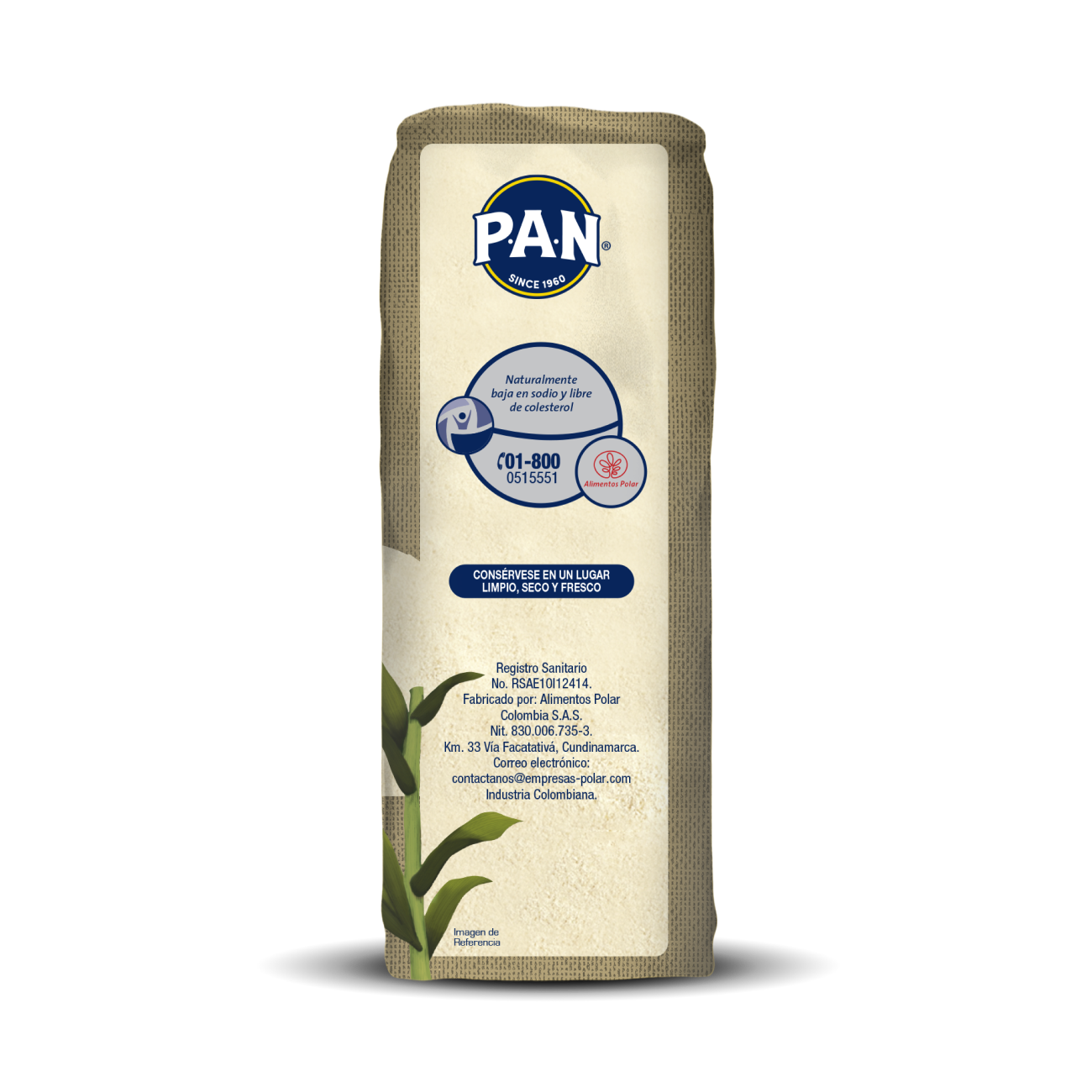Harina PAN Maíz Amarillo - Alimentos Polar - 1 kg